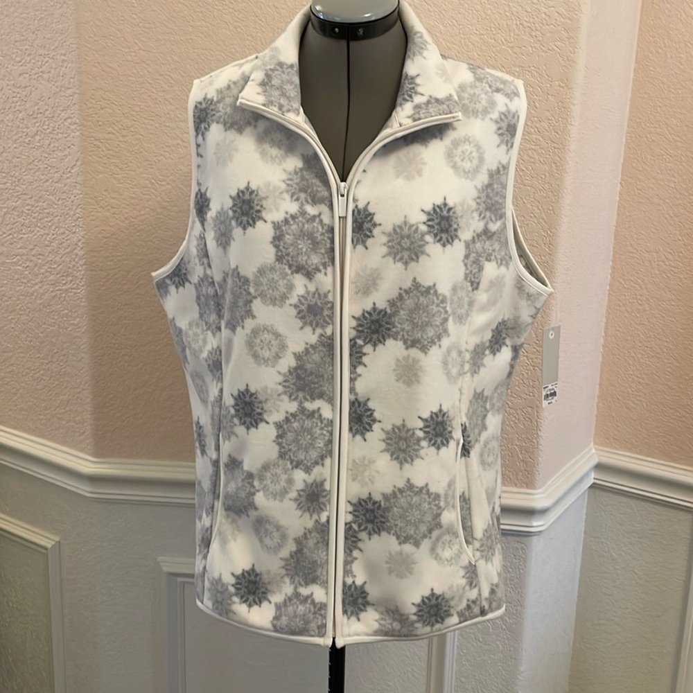 Women’s Vest Croft & Barrow size L